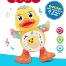 Patinho Dançante Com Luzes Pato Dançarino Musica Criança Brinquedo