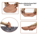 Kit 8pçs Talheres de Silicone p/ Bebê c/ Ventosa, Colher, Garfo, Canudo e Babador Infantil