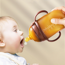 Mamadeira Anti-cólica 150ml/240ml | Silicone Grau Alimentício + Resistente a -20°C~120°C | 0-36 Meses