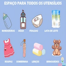 Mochila Maternidade Bolsa Mamãe Bebê Multifunção JorgeStore