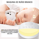 Máquina de ruído branco infantil , luz noturna com carregamento USB, reprodutor de som para dormir